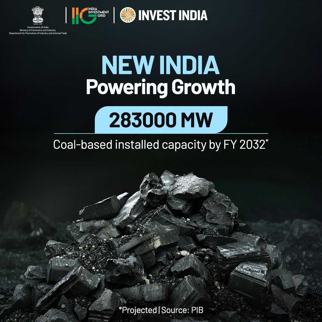 IIG_GoI's tweet photo. #GrowWithIndia
#NewIndia is the second-largest coal producer globally, fueling global energy demand and highlighting its significant role in global coal production.
Explore opportunities in the sector on #IIG at https://t.co/lIqwmkkDV3
#InvestInIndia #MetalsAndMiningSector https://t.co/gDhPZeq2K9