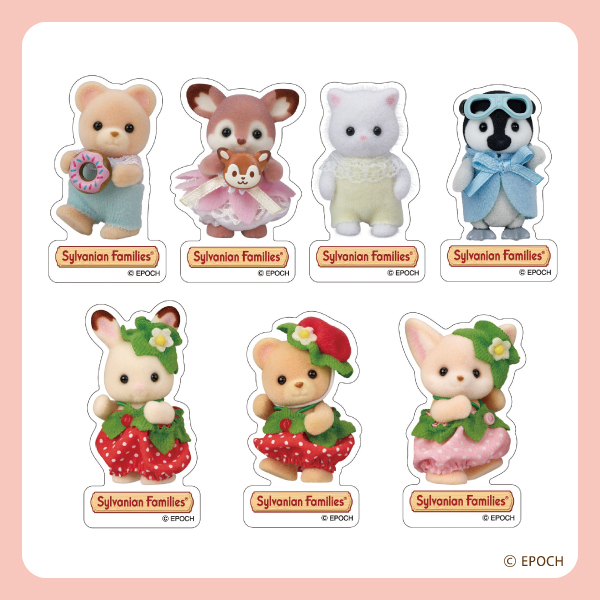 ⭐本日(4/18)再入荷したステッカー 『クマの赤ちゃん（ドーナツ