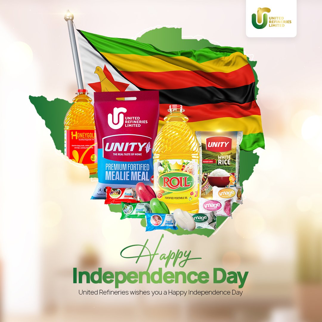 Happy Independence Day Zimbabwe

#unitedrefinerieslimited #IndependenceDay