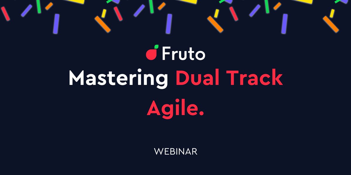 Happening today at 10:00am! 👩‍💻 📣 

Join us today at 10:00am for our webinar focusing on dual-track agile methodology. 

Enhance your agile skills and knowledge in this exclusive session.

Secure your spot now! bit.ly/4awxj5W