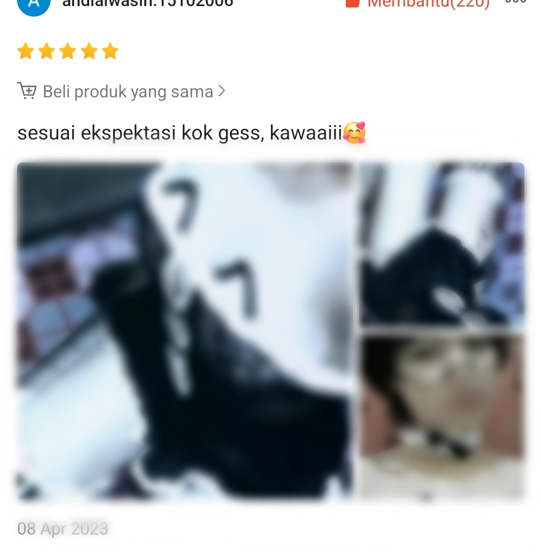 Kumpulan review bintang 5 /😋 😉