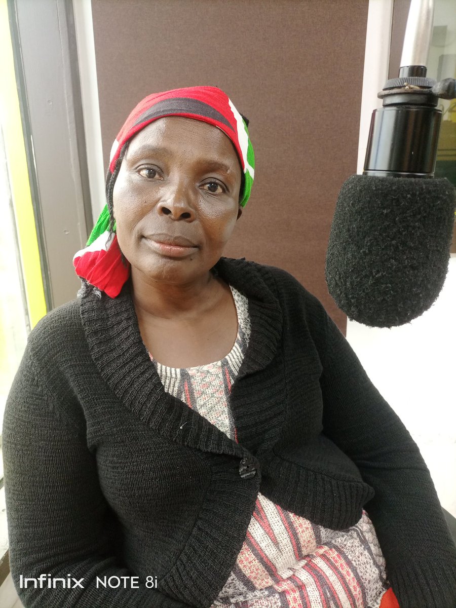 Rachel Nyokabi Kariuki has #breastcancer , both breasts ilibidi zitolewe, and she's still undergoing treatment. 
She has a very positive spirit , she shares her #TrueGhettoStory on #Brekko