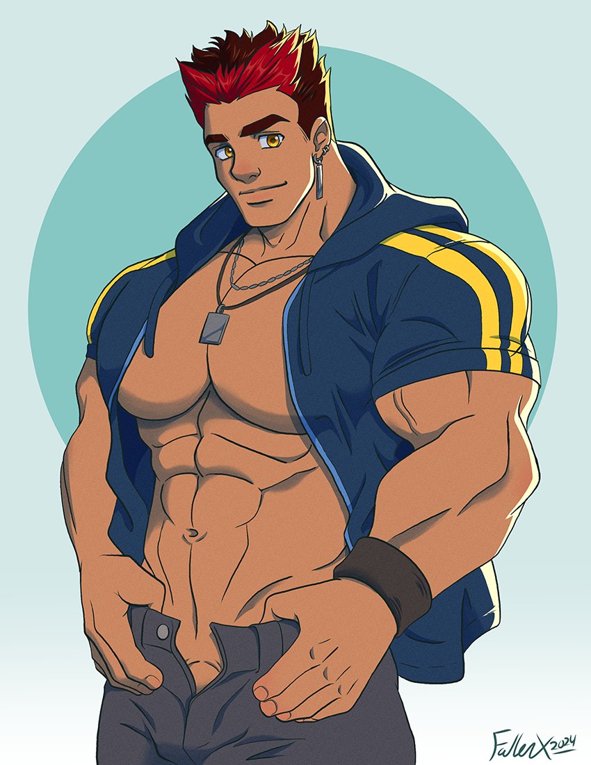 FallenMessiahX's tweet photo. I was in the mood to draw DemonRed being cute and casual. Of course, has to be a little naughty.😈 https://t.co/Kkvv1bhoSI