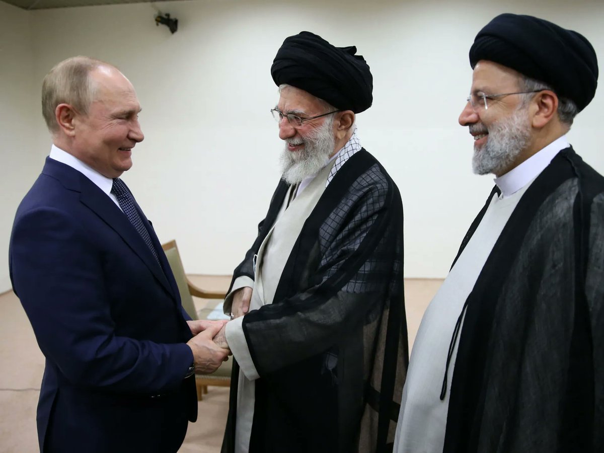 🚨🇷🇺🇮🇷 PRESIDENT PUTIN told the IRANIAN PRESIDENT that IRAN'S ATTACK was the best way to punish the aggressor and a demonstration of the tact and rationality of the Iranian leadership.