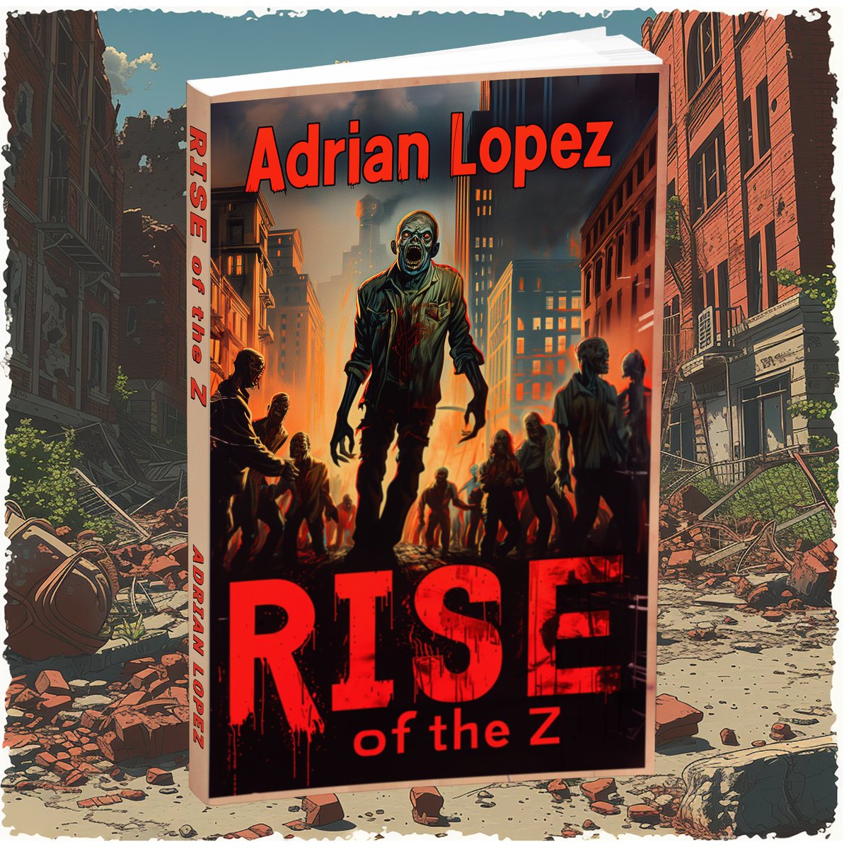 Are you ready to embark on an action-packed journey through the start of an apocalypse? 

 amazon.com/dp/B0CWZM1CNK

Rise of the Z - #ComingSoon from @berzerker1971

📌 #PreOrder Now for 7/01 Release 📌 

#horror #zombies #zombieapocalypse #apocalypse #horrorbooks #ebooks