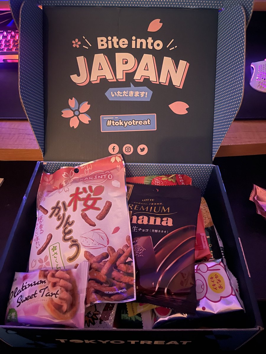 Never disappoints 🇯🇵 @TokyoTreat 🌸 #tokyotreat