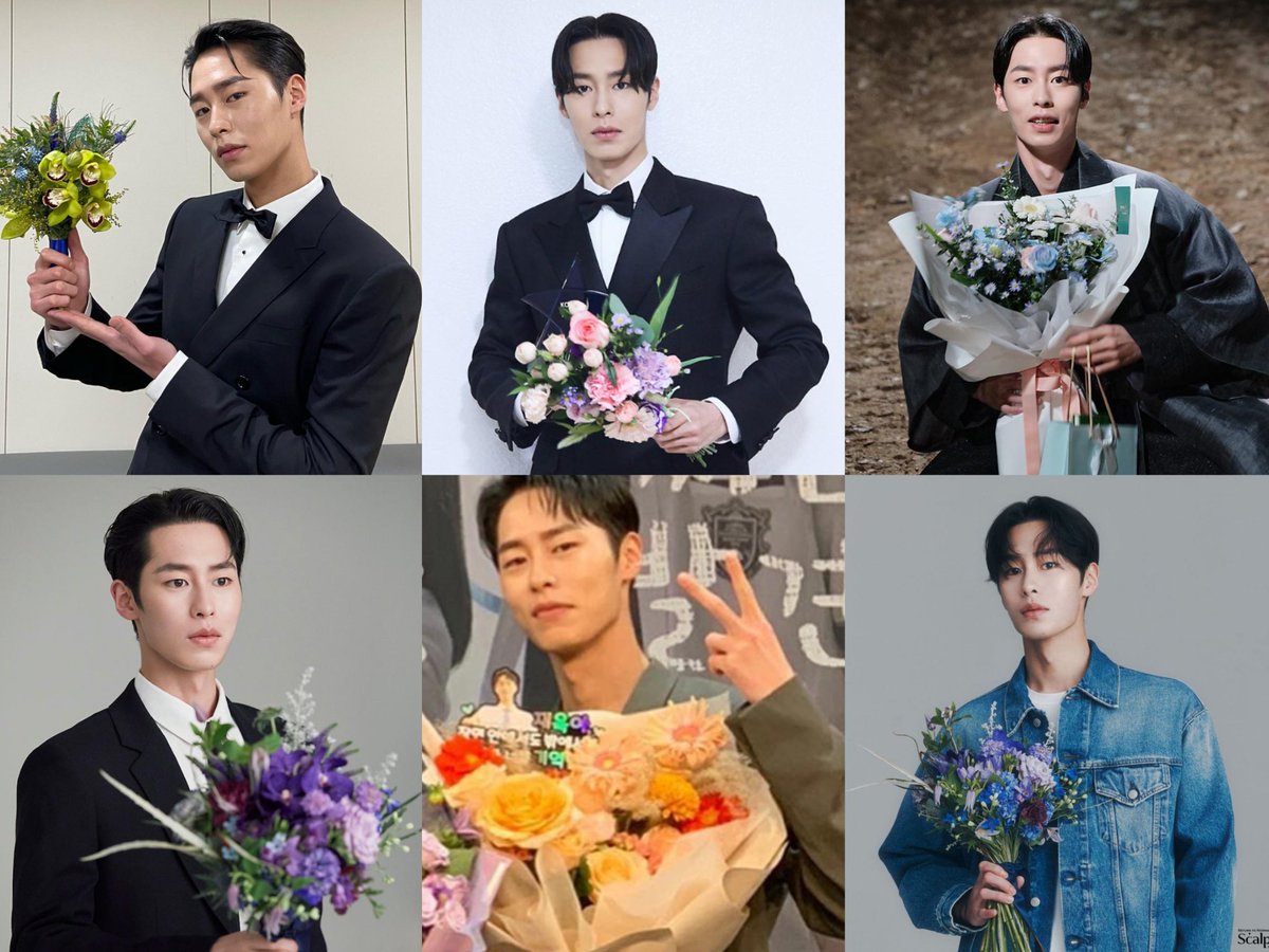 Flower💐 🐯🖤🩶💙💐
#イジェウク #LeeJaeWook
#이재욱