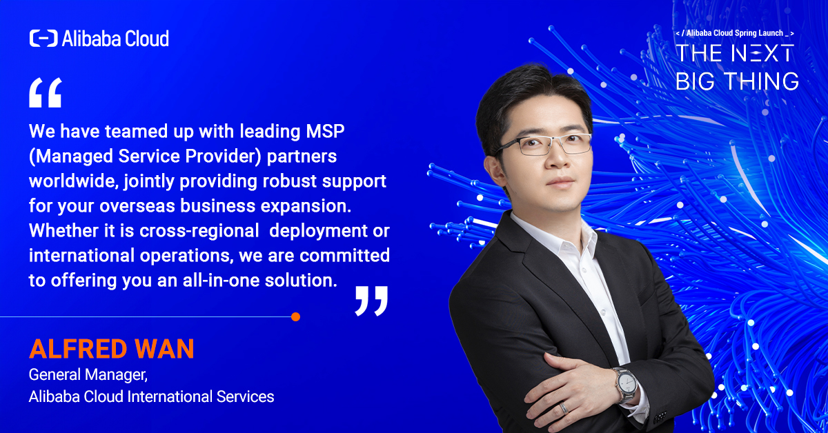 At #SpringLaunch, Alfred Wan from #AlibabaCloud announced a game-changing collaboration with top MSP partners, boosting overseas business expansion. He also highlighted a 10% leap in LLM system usability through MLS and Alibaba Cloud's advanced platforms. Stay tuned!