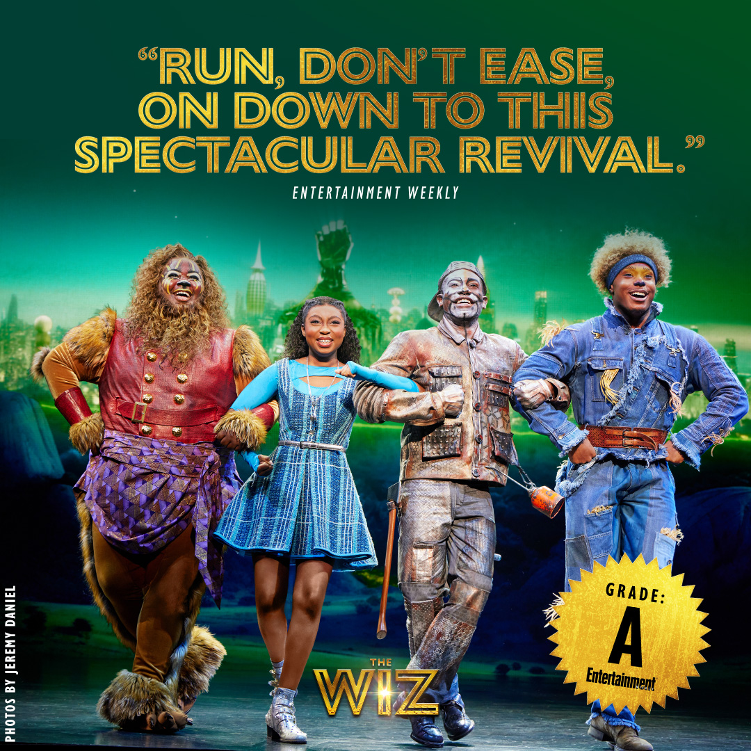 What are you waiting for? #TheWizMusical is BACK on Broadway for a limited time! 🤩 Get your tickets today: wizmusical.com/tickets/