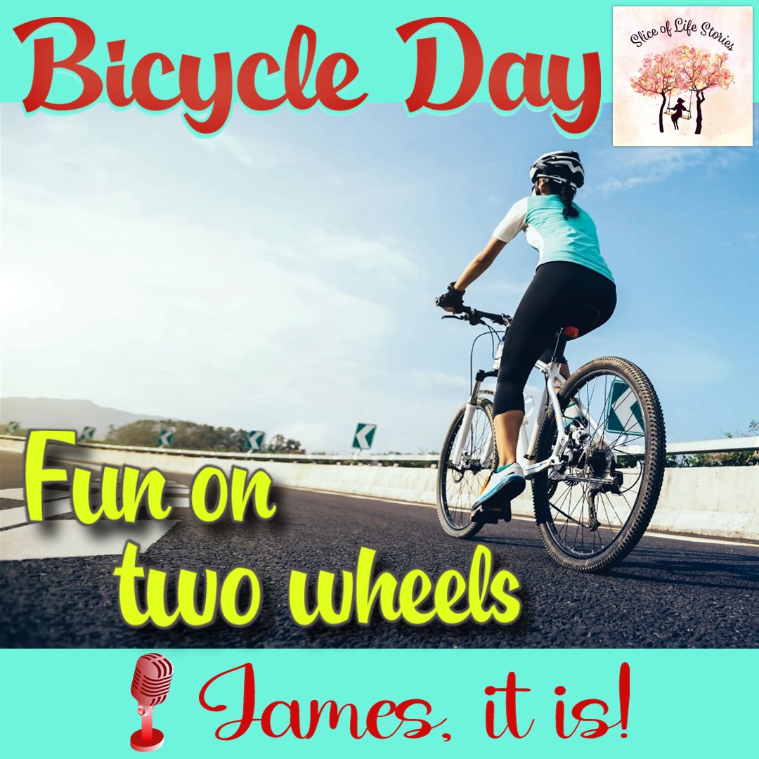 Bicycle Day with 🎙 James, it is! ▶ youtu.be/v-lXBNlAESo #summerholidays #Romance #oldlibrary #ancientrooms #excitement #missingphone #helpless #exhaustion #stayupdated #podcast #bicycleday #bicycle #bicycleride #cycle #bicycles #bicycletravel #goforaride #enjoyriding