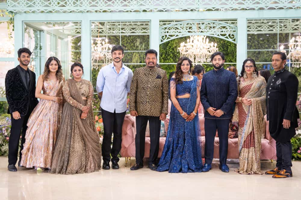 #GauthamKarthik anna at Director Shankar sir's elder daughter Wedding.

Congratulations #AishwaryaShankar and #TarunKarthikeyan