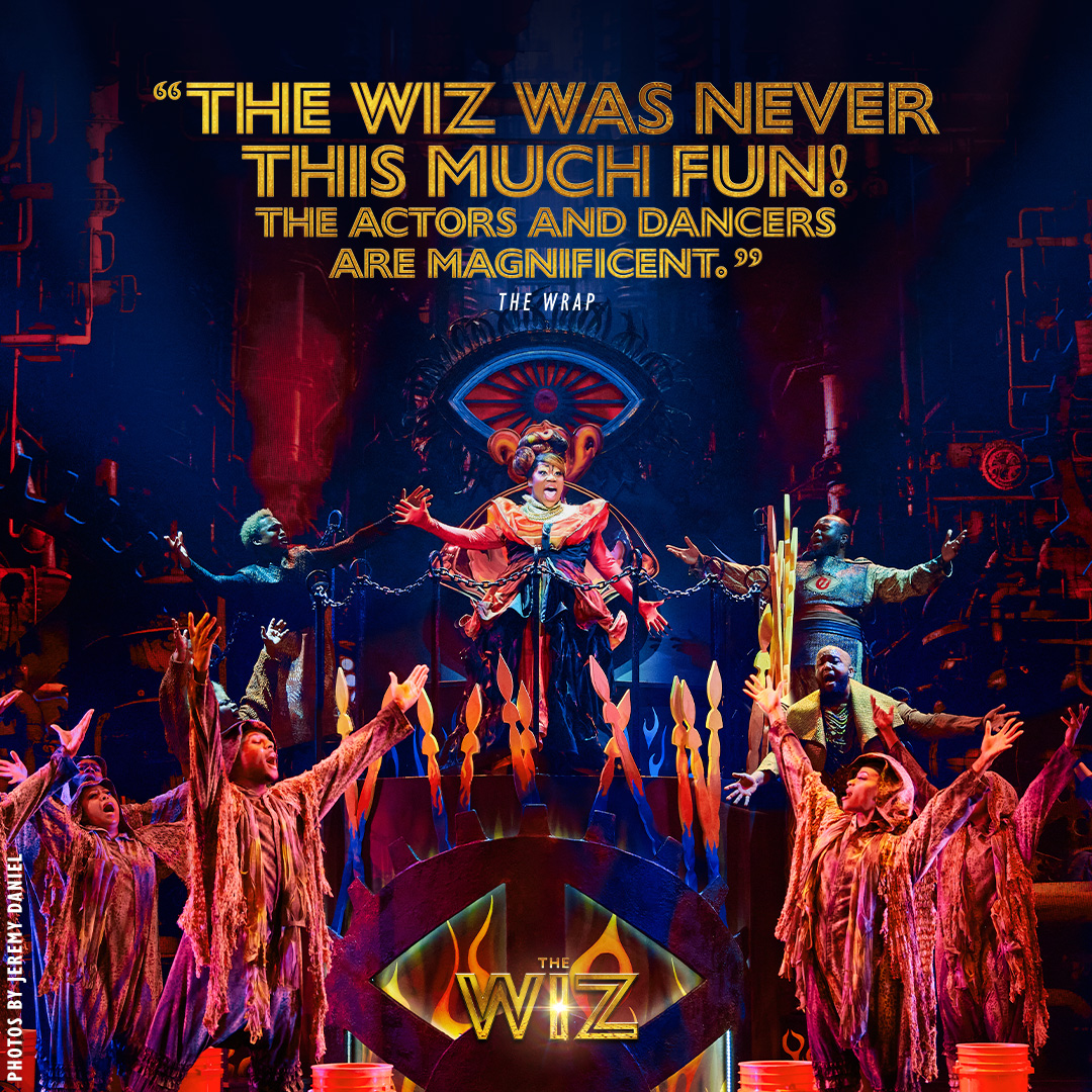 Don’t miss the legendary return of #TheWizMusical—back on Broadway for a limited time. ✨ Get your tickets: wizmusical.com/tickets/