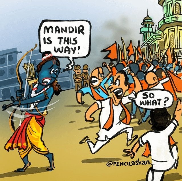 Shamsher730477's tweet photo. भारत में 25 करोड़+ मुसलमान मस्जिद एवं ईदगाह गये नमाज अदा की और जरूरत मन्द लोगों की मदद की। एक दुसरे को मुबारकबाद दी #अल्लाह से_दुआ की और शान्ति से घर चले गये।किसी ने भी पूरे भारत में किसी धर्म स्थल को निशाना नहीं बनाया
रामनवमी में मस्जिद के सामने खुद ही देखो 👇
#RamNavami2024 https://t.co/XIpjKqc3vZ