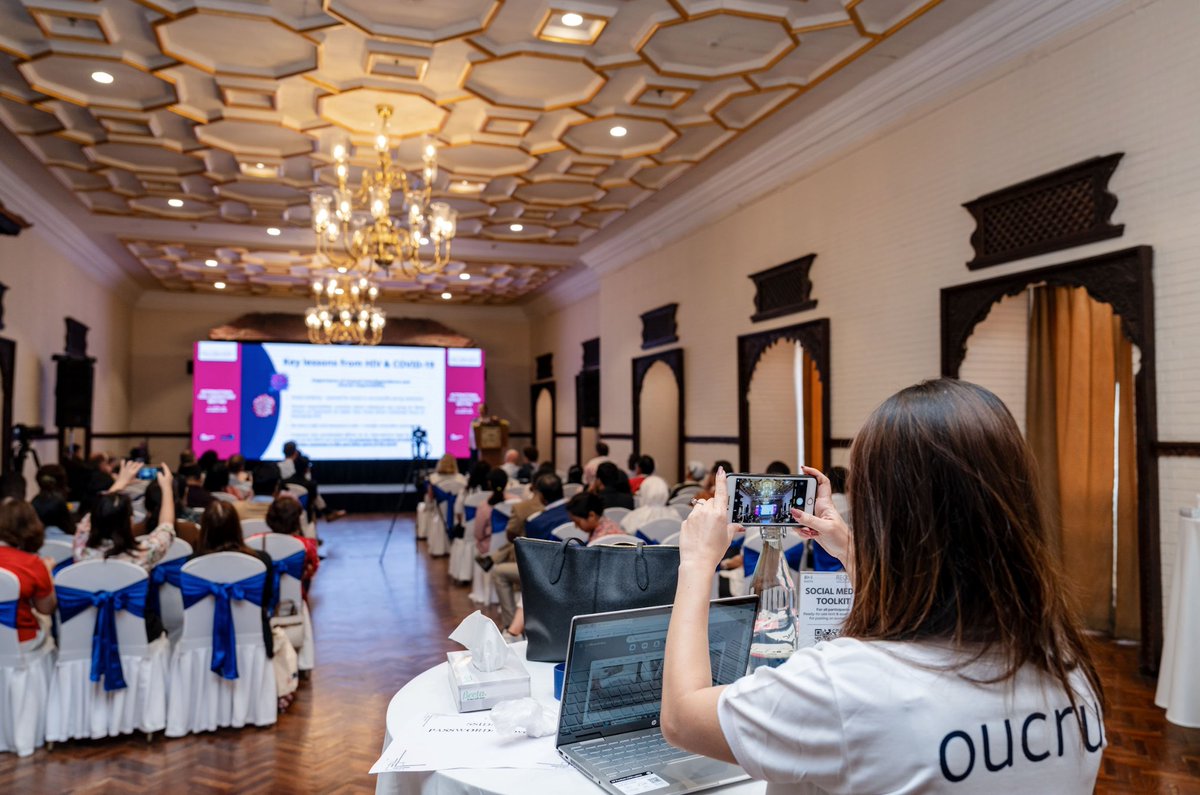 📢 Now at #RECOVERYMeeting2024: Dr Evelyne Kestelyn, Head of @OUCRU_CTU, redefines what “good” looks like in #ClinicalTrials

Join us to explore new approaches for faster trials &amp; better patient outcomes.

#RECOVERYTrial #GoodTrials