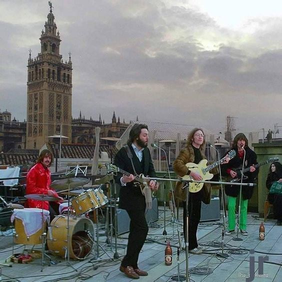 #TheBeatles Apple rooftop performance, 30th January 1969