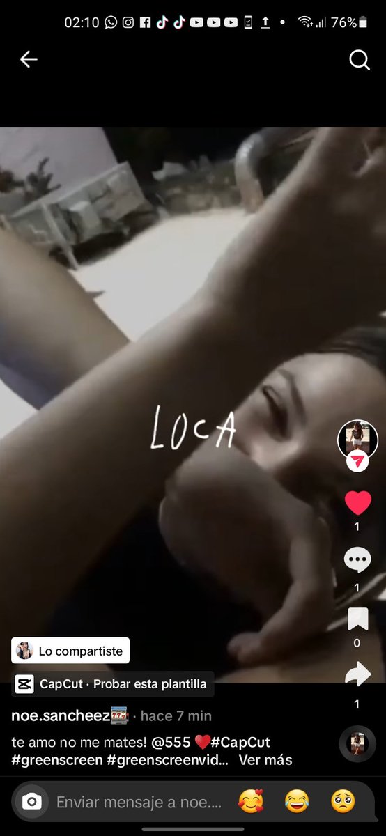 Yata estoy en un río de lagrimas, como la amooo🥺🥺😍