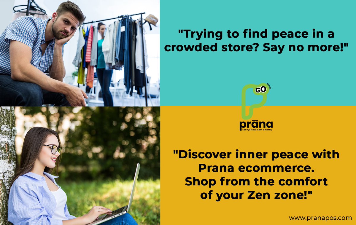 Escape the chaos of crowded stores and find inner peace with Prana E-commerce. Shop serenely from your Zen zone. 

Visit our website: pranapos.com/index.php/e-co…

Schedule a personalized product demo: +91 7032655831
.

#PranaGo #DigitalStore #Ecommerce #DigitalRetail #VirtualShopping