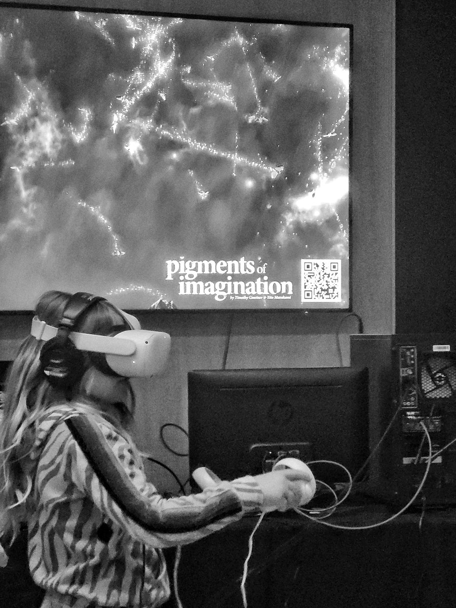 I recently presented our "Pigments of Imagination" VR experience at the WOW Festival in San Diego, CA. Response was incredible.

I'd like to extend this project to galleries, immersive spaces &amp; festivals across the world. If you have recommendations or contacts PLEASE MESSAGE ME!