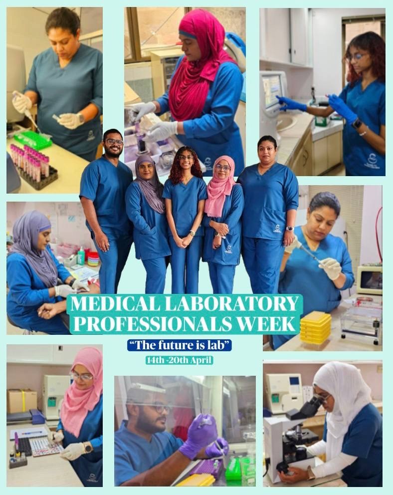 Celebrating Laboratory Professionals who play a crucial role in patient care. #medlabweek #futureislab