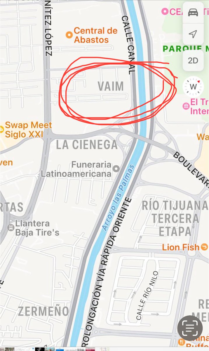 Google maps registra una #VAIM en Tijuana!! 😀 sin duda estoy en el lugar correcto!!✅