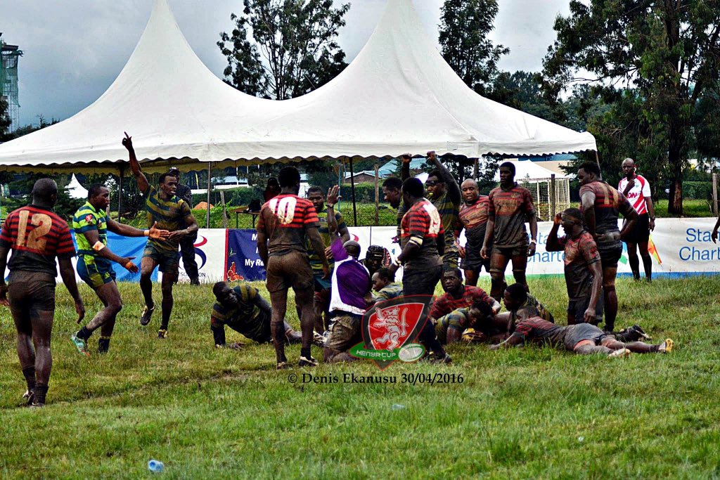 #throwbackthursday People need to know how hard it was playing Impala at their home ground then uongeze a muddy pitch! Players would wake up the next morning feeling nikama walikuwa mjengo. @AcreHalf #RugbyKe #Believe #Commitment #LionHeartedRugby