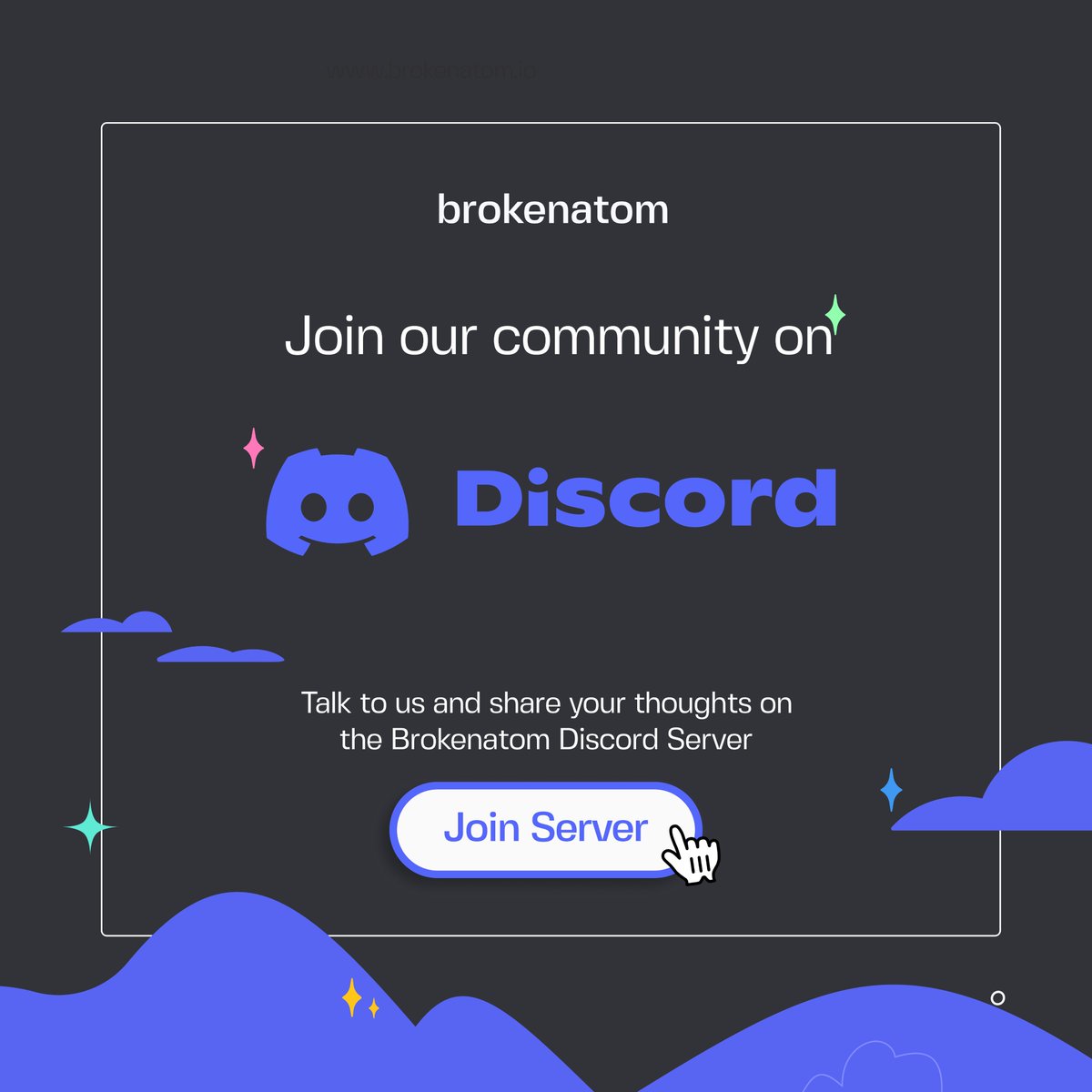 brokenatom_io's tweet image. Unlock the Secrets of No-Code Development!  Join the Brokenatom Discord Server.✨
Connect with fellow builders, get expert advice, and share your no-code creations. Together, let&apos;s build something amazing! 🤝
Join now➡️ discord.gg/VfwqXUNe
#Community #brokenatom #discord