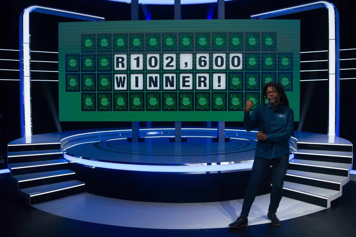 [ON-AIR] Neil Horne won R102,000 on his 52nd birthday on Wheel of Fortune South Africa. What is a substantial amount of money to make you excited to win? 📱 WhatsApp 084 000 0947 #AneleAndTheClubOn947