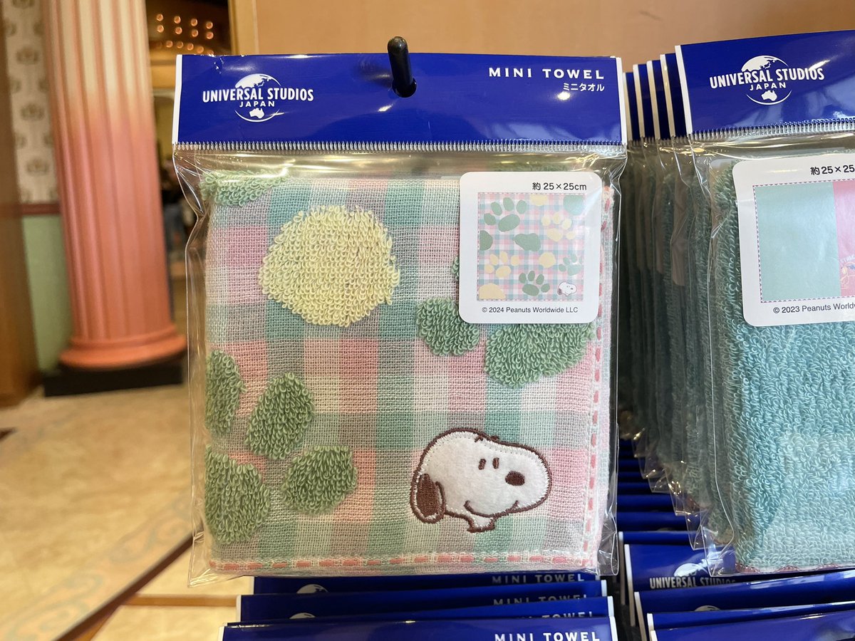 グッズ情報！ ミニタオル☆ （スヌーピー/ミニオン/セサミ/キティ