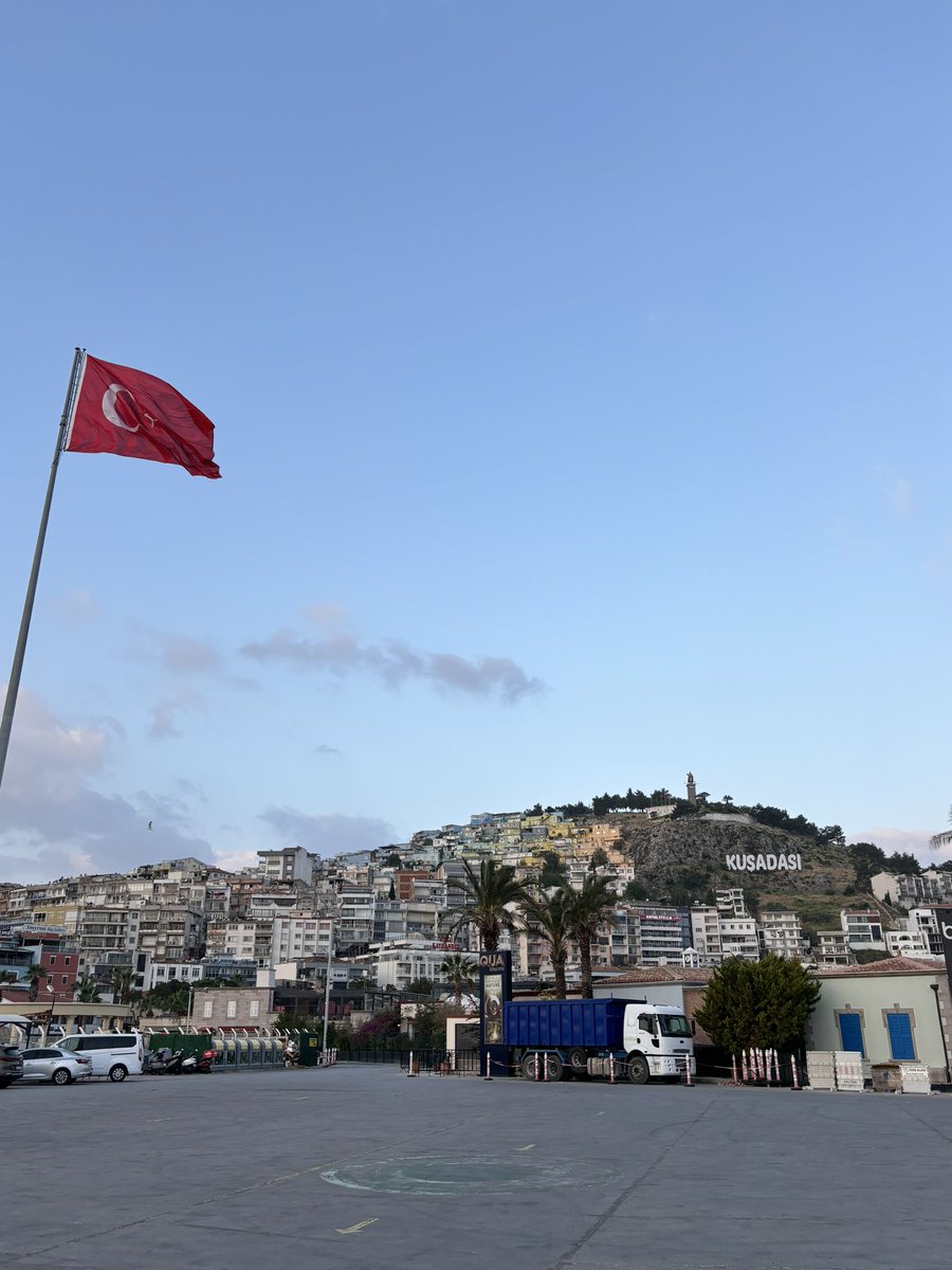 FHS2Greece's tweet photo. We docked in Kusadasi Turkey around 6:30 am local time for our brief excursion to ancient Ephesus https://t.co/cqUFUxyWoB