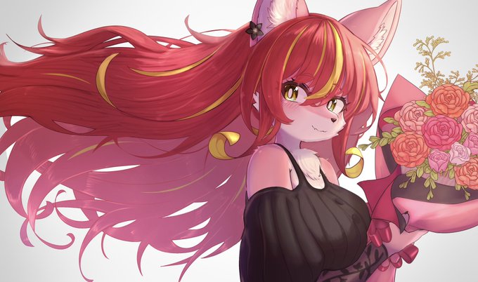 名刺用に描いたアカネちゃんです!
お納めください 