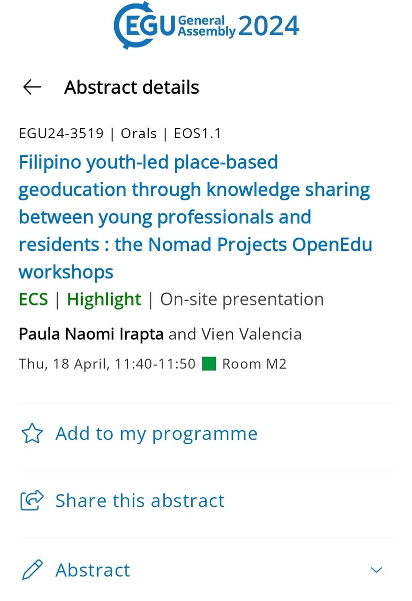 Good morning EGU-goers 👋 

I feel so unprepared, but I have a presentation today! 🫣

I'm both excited to share this and anxious of going overtime. So... 🥲🤞