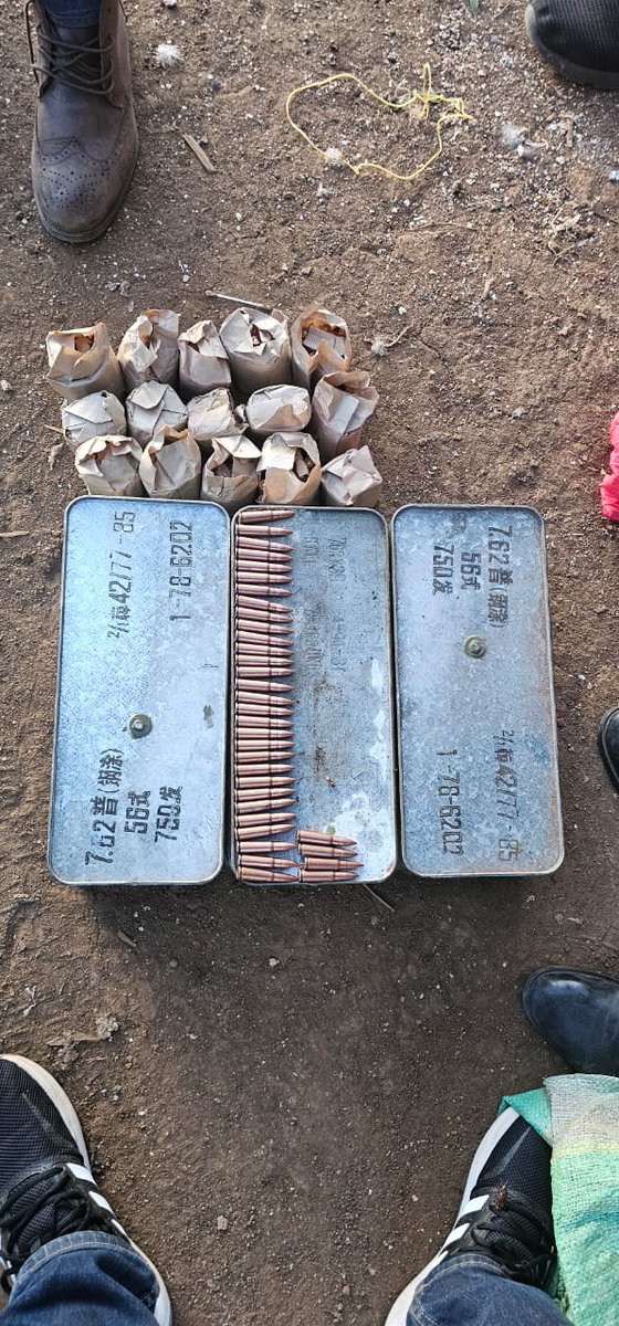 2500 AMMUNITIONS RECOVERED IN LAIKIPIA