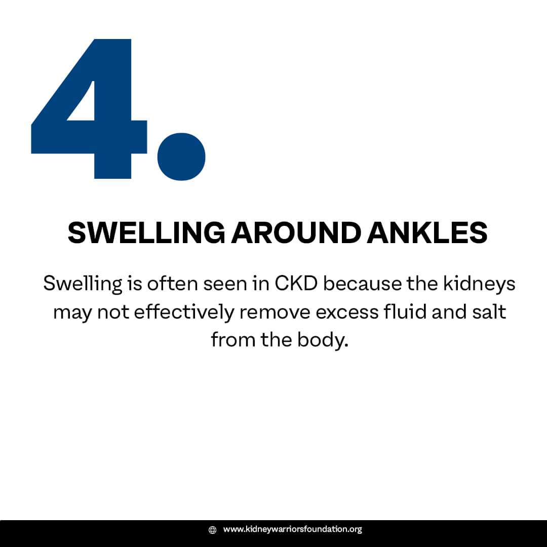 Are you at risk of Chronic Kidney Disease (CKD)? Know the signs, get screened, and take control of your kidney health! 🚨💙 #KidneyHealth #TakeControl #CKDAwareness