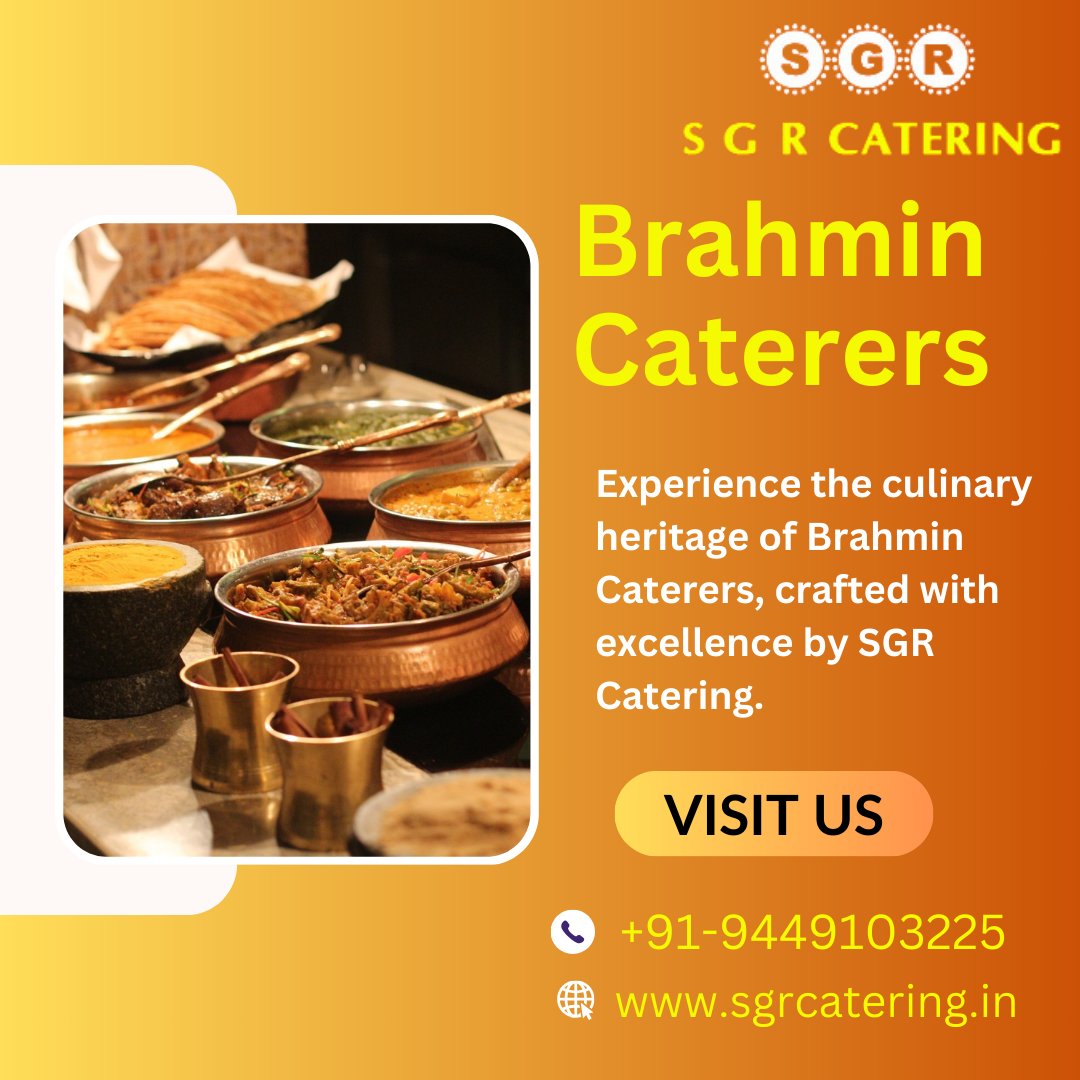 SGR Catering's Brahmin Caterers are dedicated to preserving the essence of tradition. We bring you the authentic flavors of South Indian cuisine.
#sgrcatering #malleswaram #bangalore #karnataka #brahmincaterers #traditionalfood #authenticflavors