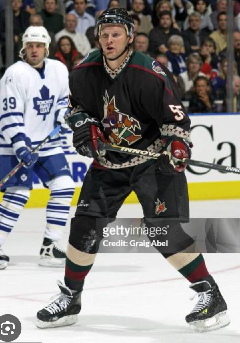 CPalmerPR's tweet photo. @wyshynski @ArizonaCoyotes Danny Markov. Took a slap shot to the forehead and came back to play a third period with his head stitched up like Frankenstein. A great man. https://t.co/A5bFCkzQzv