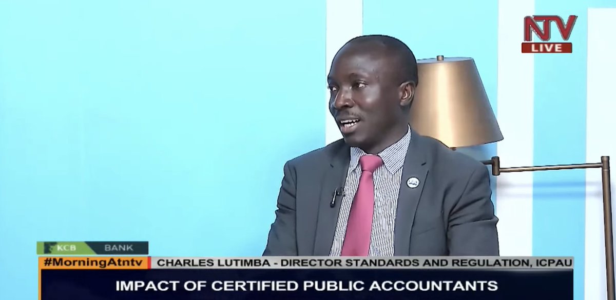 Certified accounting is one of the key professions driving a stable economy. To briefly appreciate its importance, we have CPA Charles  Lutimba, Director of Standards and Regulation at the Institute of  Certified Public Accountants of Uganda, to guide us through.

#MorningAtNTV