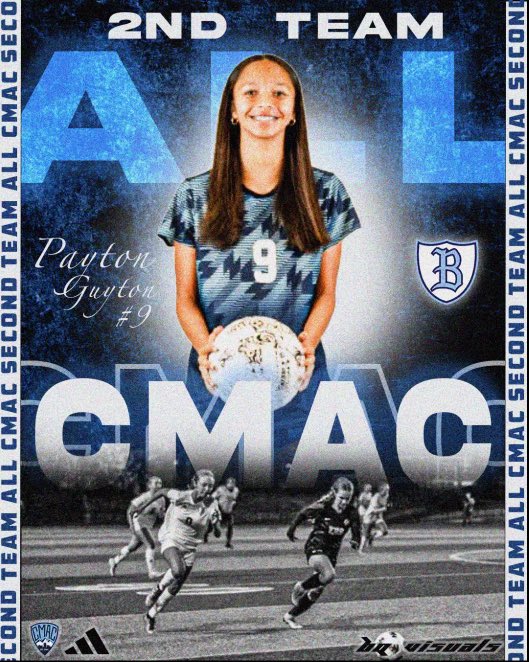 🎉  Congratulations to  Paytin Guyton for her selection to the CMAC All-League 2nd Team! 
👏⚽️
Graphics by #bqvisuals #girlsbhsoccer #CMACAllLeague @BullardSports @AllStarGameBen @FresnoBeeSports @FresnoSportsMag