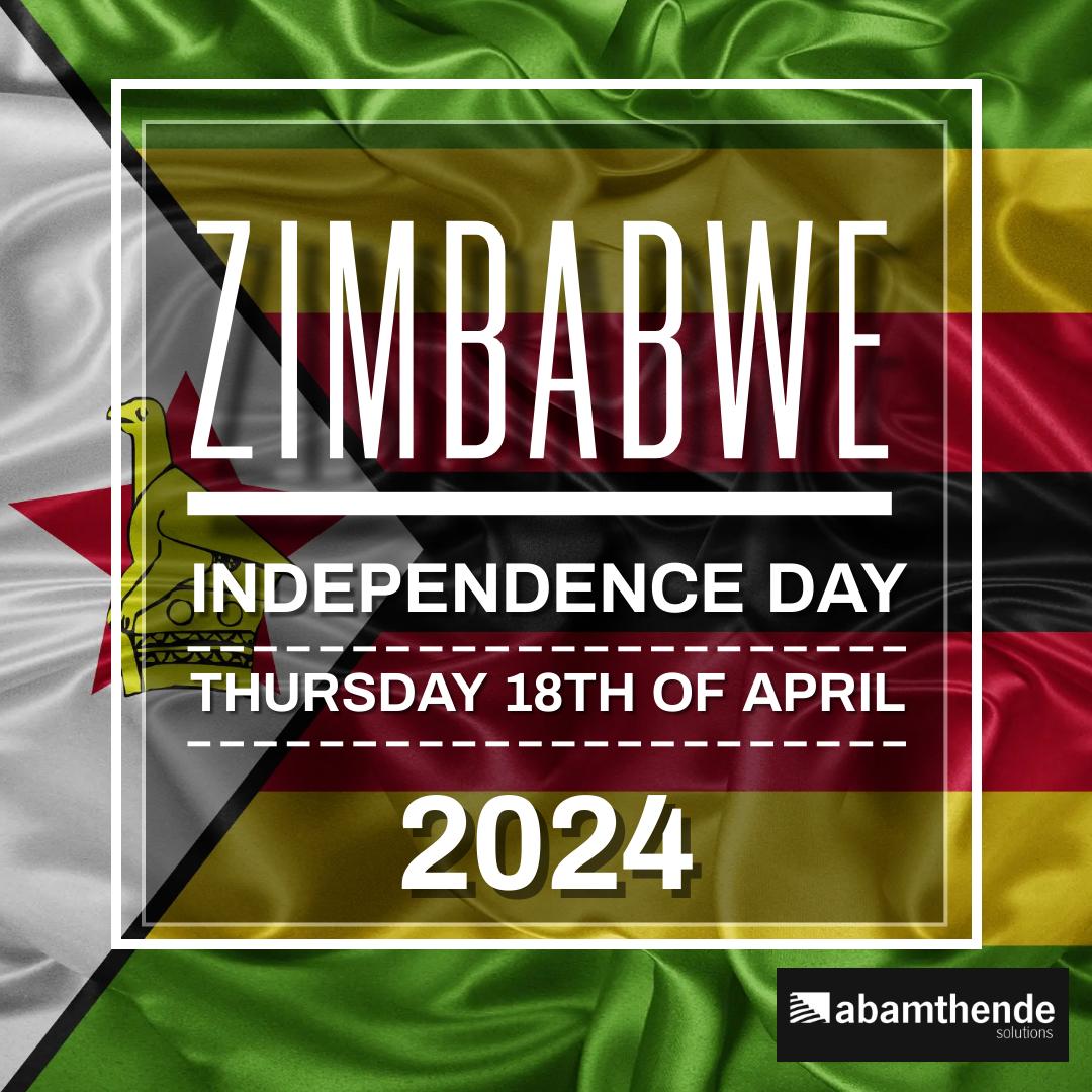 abamthende's tweet photo. Happy Independence Day Zimbabwe. 
#ZimAt44
#independenceDay
#Zimbabweat44 https://t.co/CGKyp3Msag