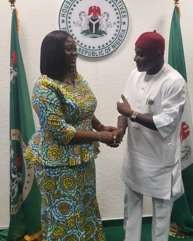 The Director General, Dr. Temitope Ilori and the Management of NACA paid a courtesy visit to the Chairman House Committee on HIV, AIDS, Tuberculosis and Malaria Control, Hon. Chief. Amobi Godwin Ogah at the National Assembly yesterday. @WHONigeria @UnaidsNigeria @GlobalFund…