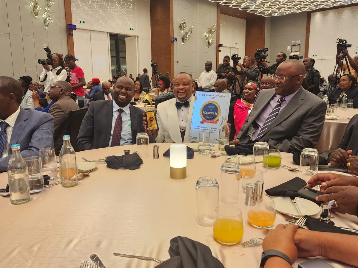 Last night we had the pleasure of attending GALLA AWARDS Voted in as STAR LEADER 2024-2025 MP OF THE YEAR through a poll conducted by Politrack Africa . Congratulations Mheshimiwa @LennyBrighton1 #LapaaTaa