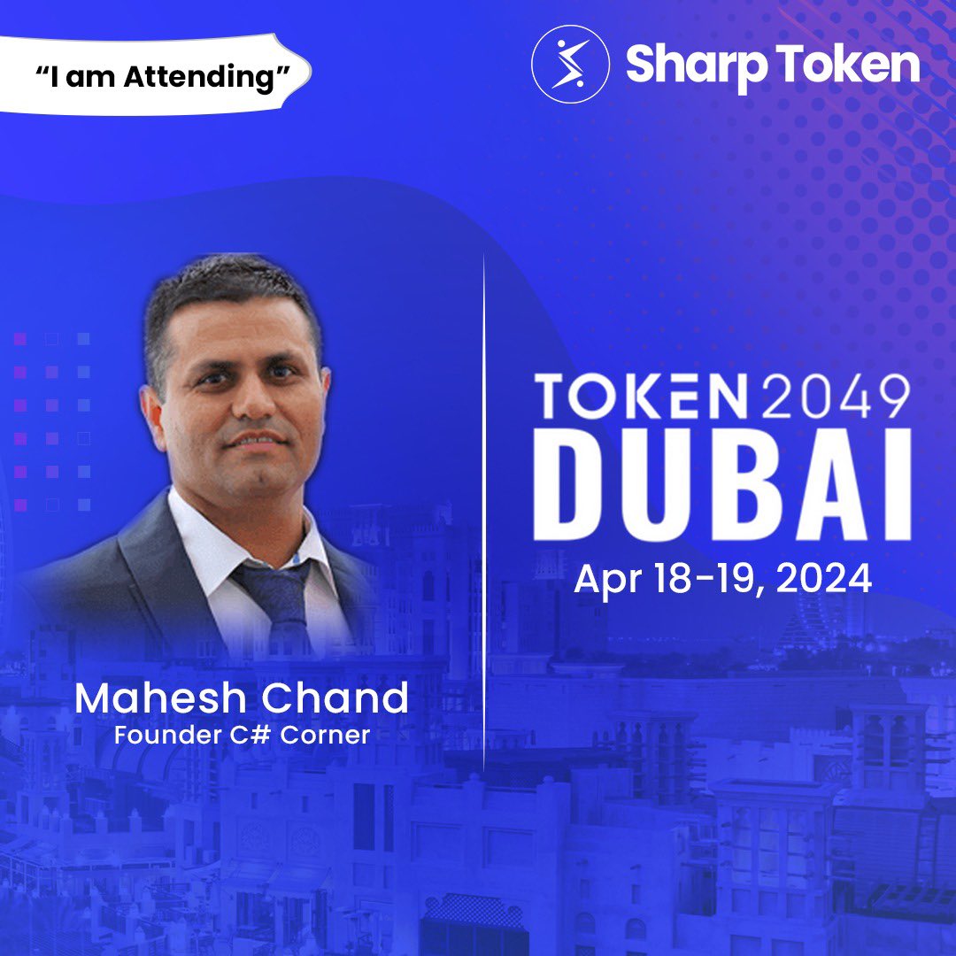 The #Dubai storm has passed. Back in action. Super excited to see everyone at @token2049 #TOKEN2049 #Token2024Dubai #Token2024 Stop by in our talk or at the Booth!  @SharpToken #StaySharp