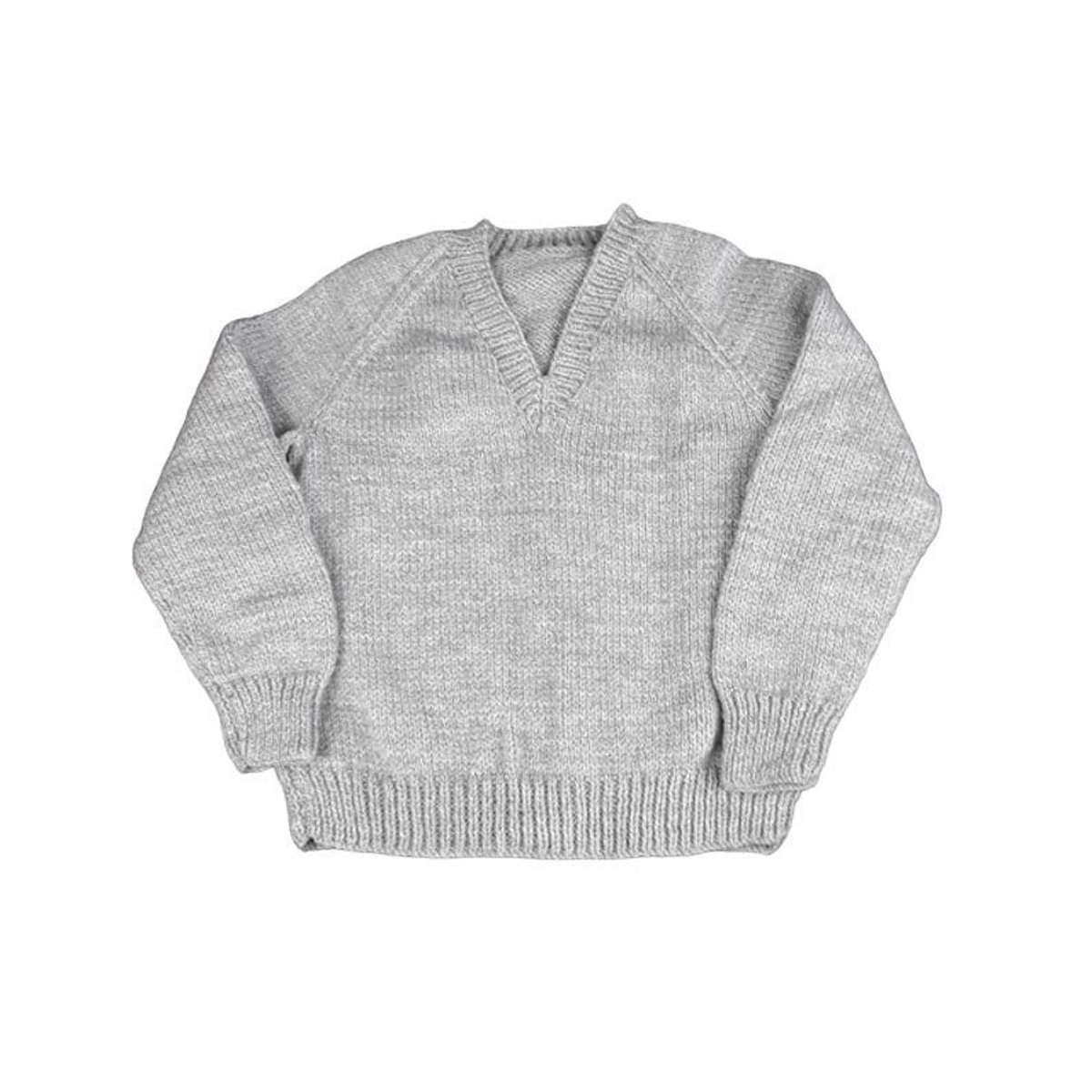 Check out this adorable hand-knitted light grey v-neck jumper for children aged 5-6 years! Made with love and care, it's the perfect addition to your little one's wardrobe. Get it now on #Etsy. knittingtopia.etsy.com/listing/169363… #knittingtopia #handmade #MHHSBD #craftbizparty