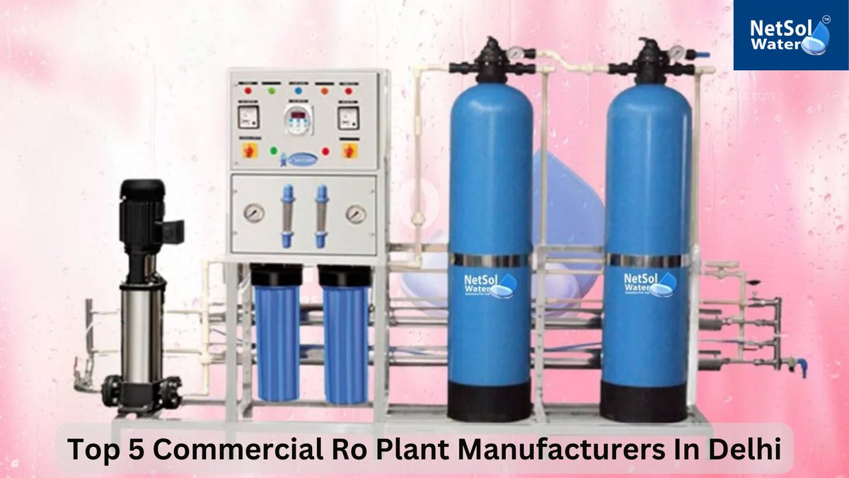 Top 5 Commercial Ro Plant Manufacturers In Delhi

Visit the link: commercialroplant.com/top-5-commerci…

#commercialroplant   #delhi   #industrialroplant   #netsolwater   #waterislife
