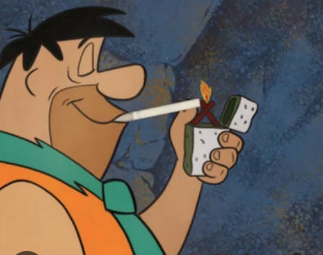 Wow, have times changed! Remember when Fred Flinstone promoted smoking?  Smoking section in planes? Restaurants? Cigarette dispensers?
