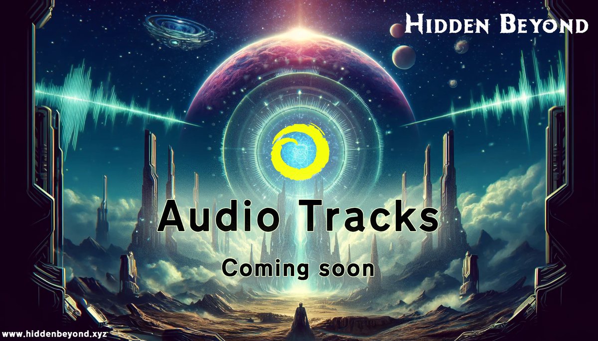 HiddenBeyondXYZ's tweet photo. #HiddenBeyond #Audiotracks Coming soon
#Metaverse #NFT #GAME https://t.co/YGAUJAB9Hu