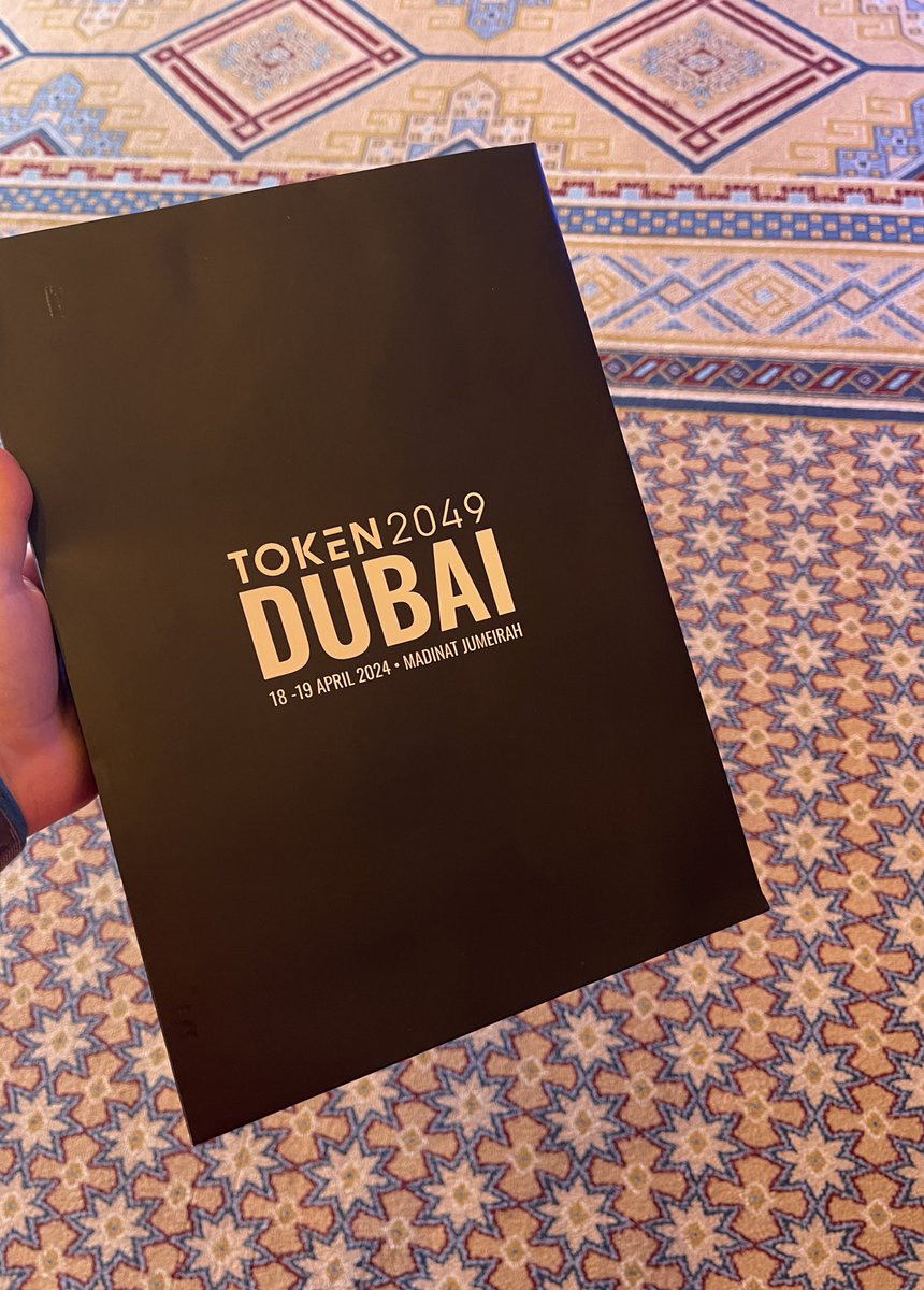 🌟 Just landed at #TOKEN2049! Excited to explore the latest in crypto and blockchain technology. Ready to connect with fellow innovators and thought leaders. Let's shape the future together! 🚀 #CryptoConference #BlockchainInnovation