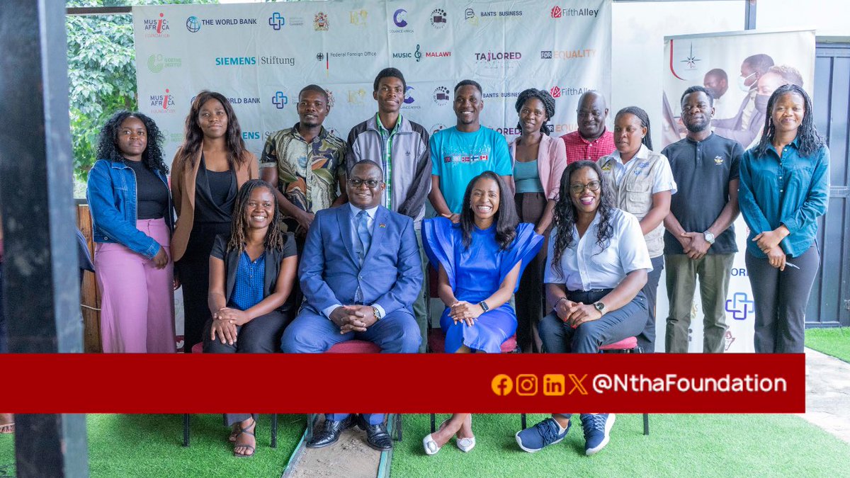 In 2021, the @NthaFoundation was one of 6 organisations which were awarded a grant of $250,000 from the @WorldBank through the @MalawiGovt’s Public Private Partnership Commission @pppc_malawi, to operationalise the “Digital Skills for All” Project. nthafoundation.org/digital-malawi
