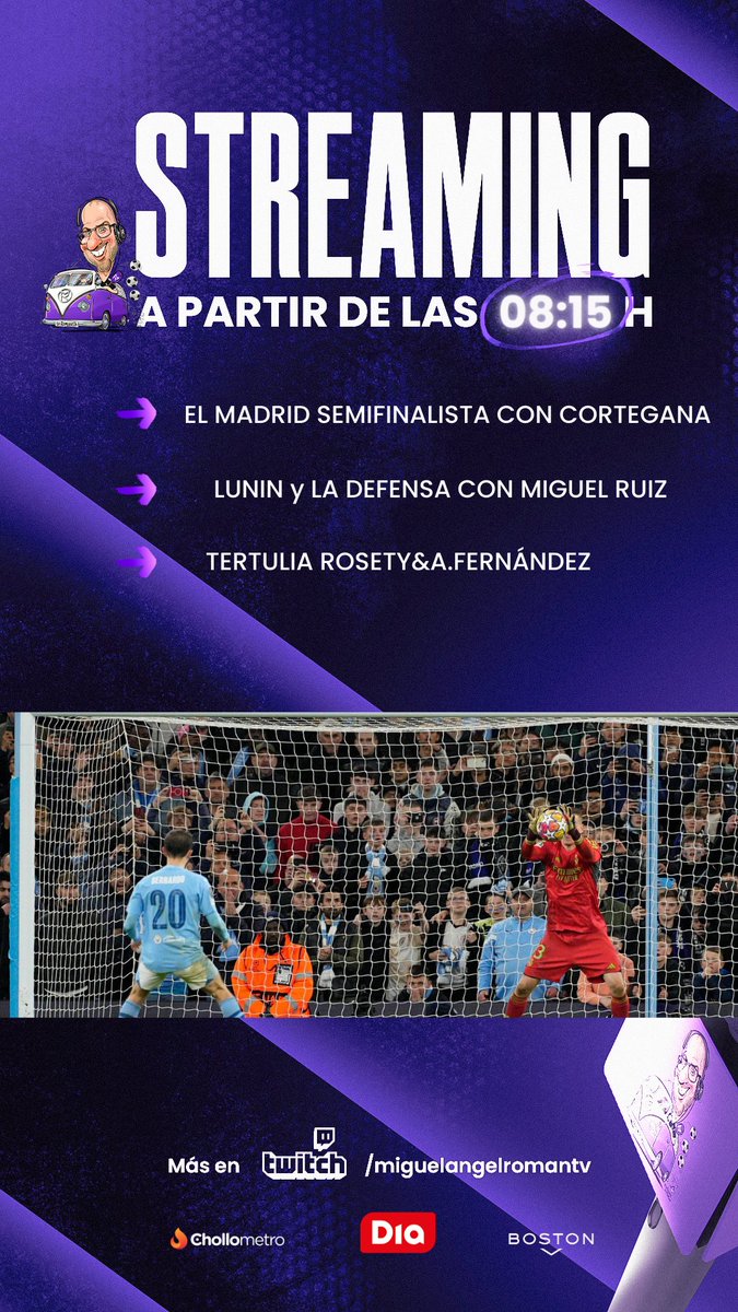 El Madrid firma una clasificación agónica ante el City con @MarioCortegana El análisis de una noche increíble con @MigRuizRuiz Tertulia con @ricardorosety y @albertfc11 ¡¡VENTE!! twitch.tv/MiguelAngelRom… twitch.tv/MiguelAngelRom…