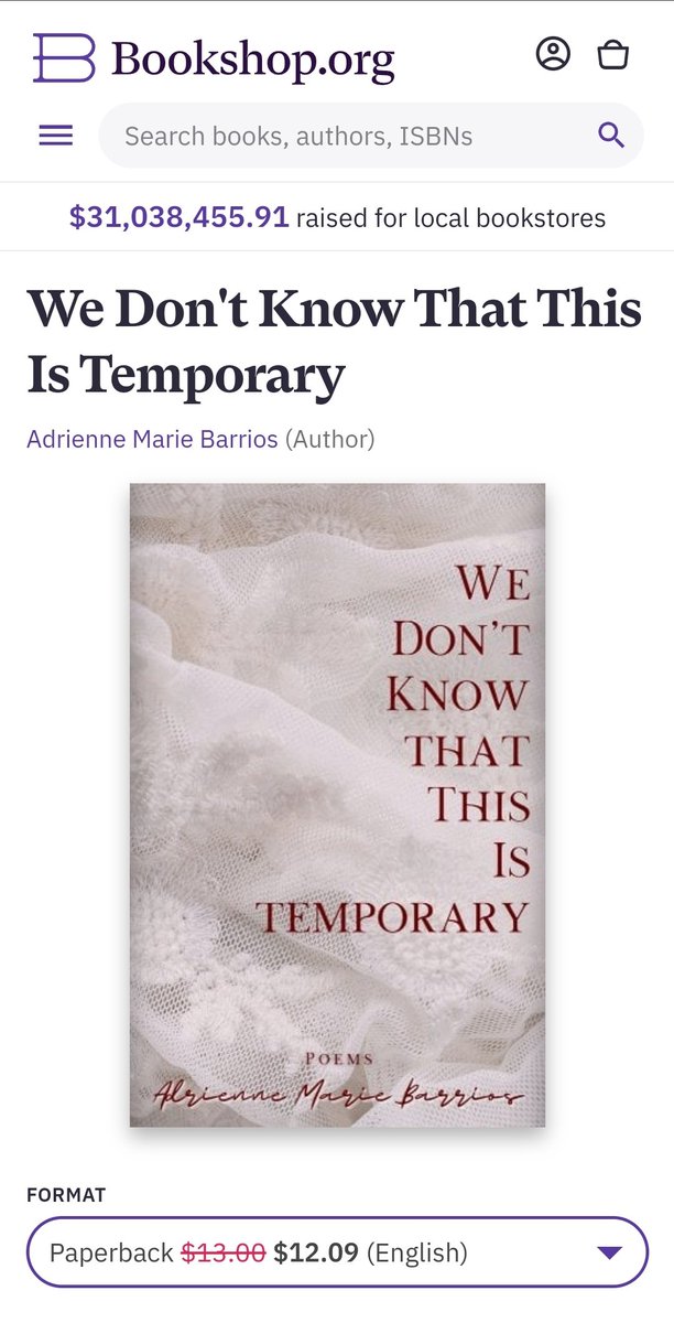 You can now pre-order We Don't Know That This Is Temporary from @Bookshop_Org ! bookshop.org/p/books/we-don…