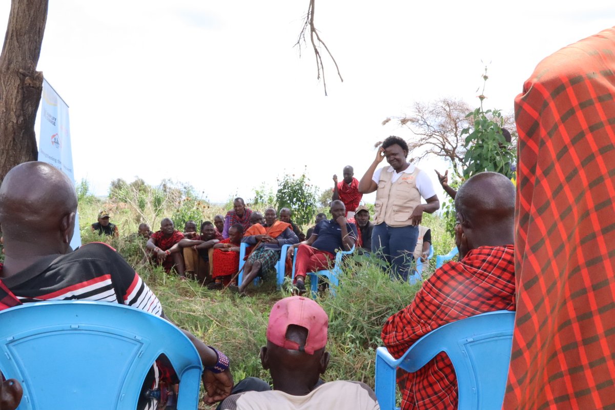 Our recent engagement with men in #Kajiado County about #FGM & #ChildMarriage supported by @amplifyfund. We deved into FGM's impact & the lost opportunities for their daughters, they pledge to shield their daughters from this practice & to champion for change. #MenEndFGM